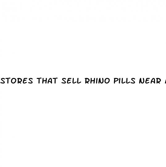 stores that sell rhino pills near me