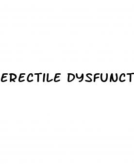 erectile dysfunction after flu