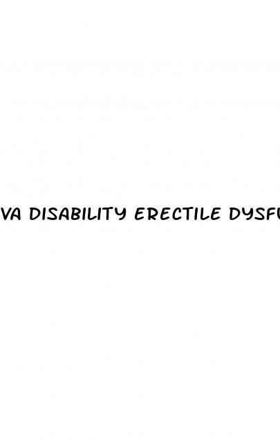 va disability erectile dysfunction rating