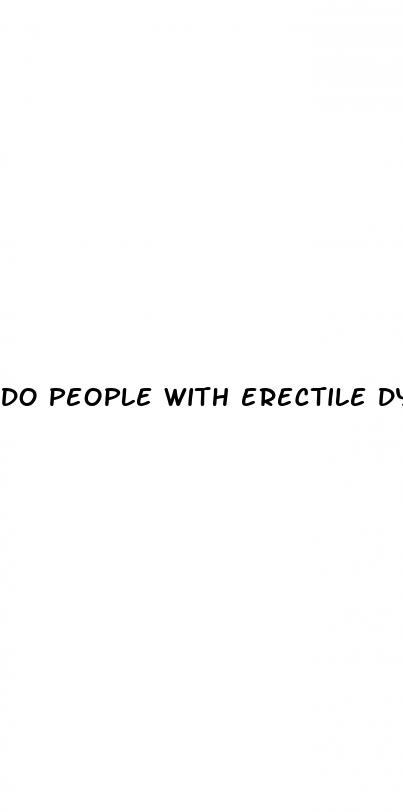 do people with erectile dysfunction get morning wood