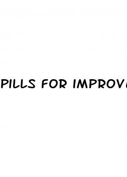 pills for improved sex