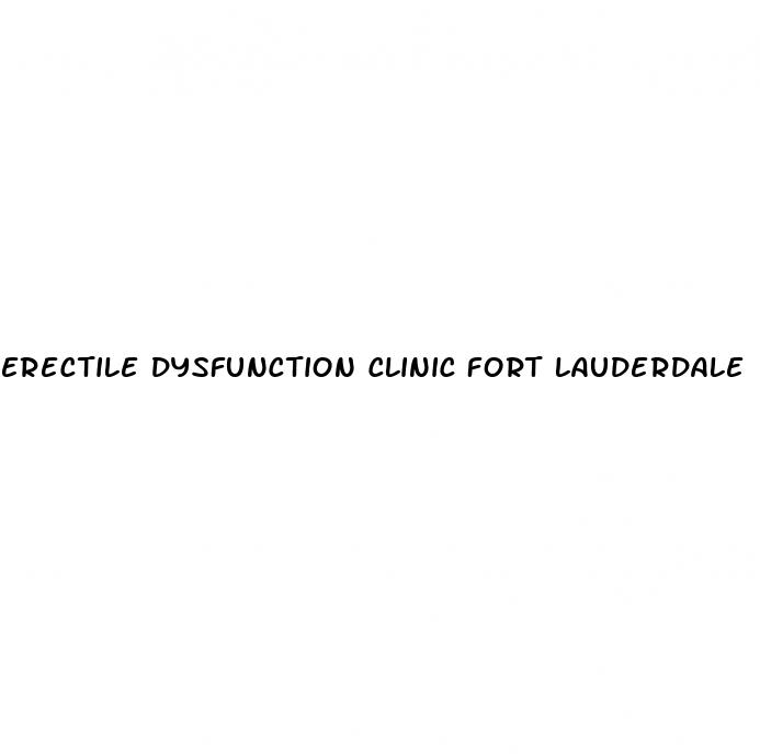 erectile dysfunction clinic fort lauderdale