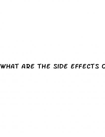 what are the side effects of taking rhino pills