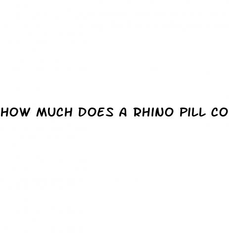 how much does a rhino pill cost