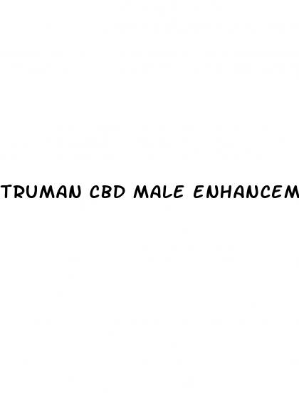 truman cbd male enhancement gummies