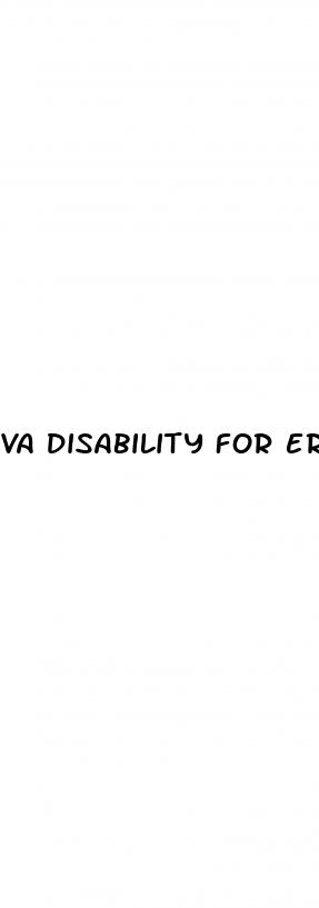 va disability for erectile dysfunction