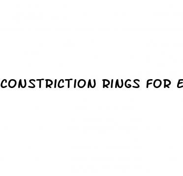 constriction rings for erectile dysfunction uk