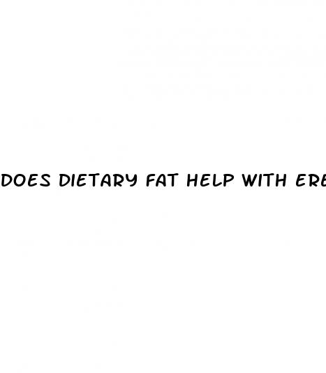 does dietary fat help with erectile dysfunction