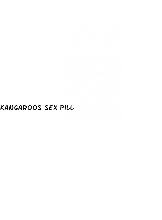 kangaroos sex pill