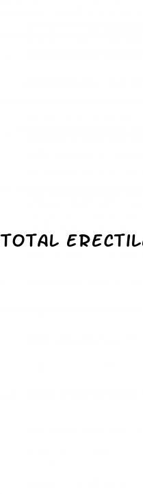 total erectile dysfunction