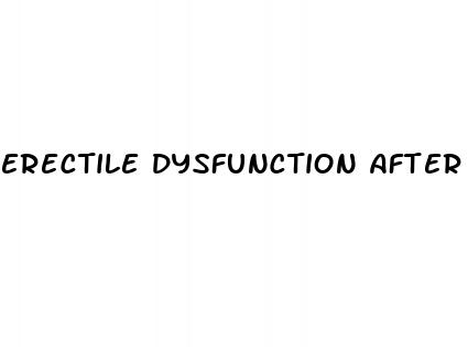 erectile dysfunction after wisdom teeth removal