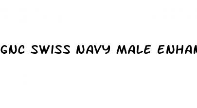 gnc swiss navy male enhancement cream