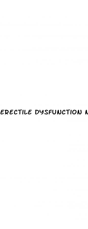 erectile dysfunction non medical treatment