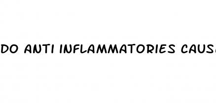 do anti inflammatories cause erectile dysfunction