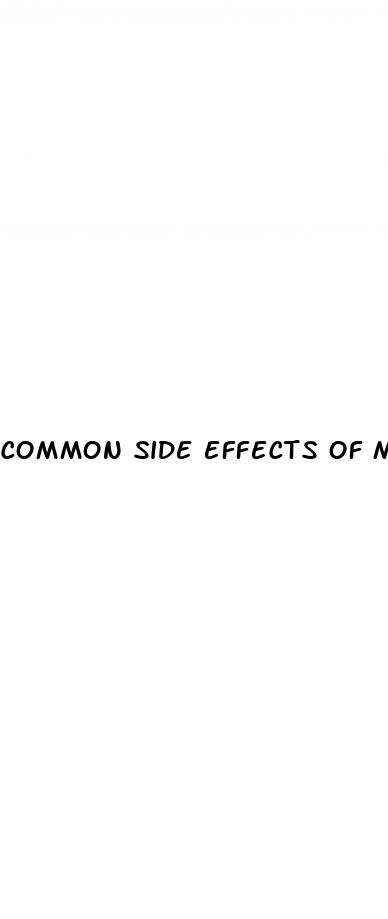 common side effects of male enhancement pills