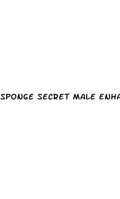 sponge secret male enhancement