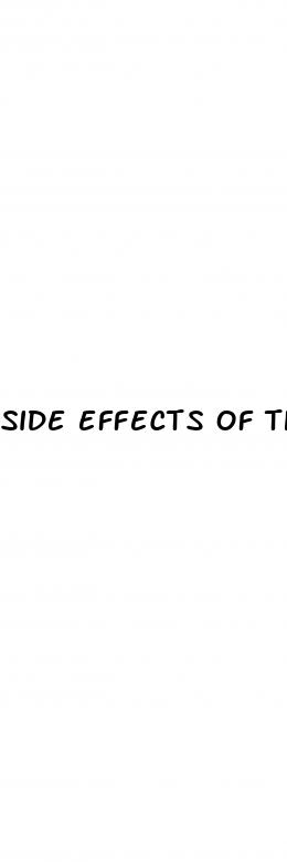 side effects of the rhino pill